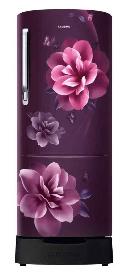 SAMSUNG 223 L Direct Cool Single Door 3 Star Refrigerator  (Camellia Purple, RR24C2823CR/NL)